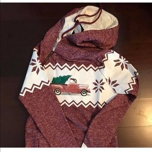 Mindy Mae double hoodie